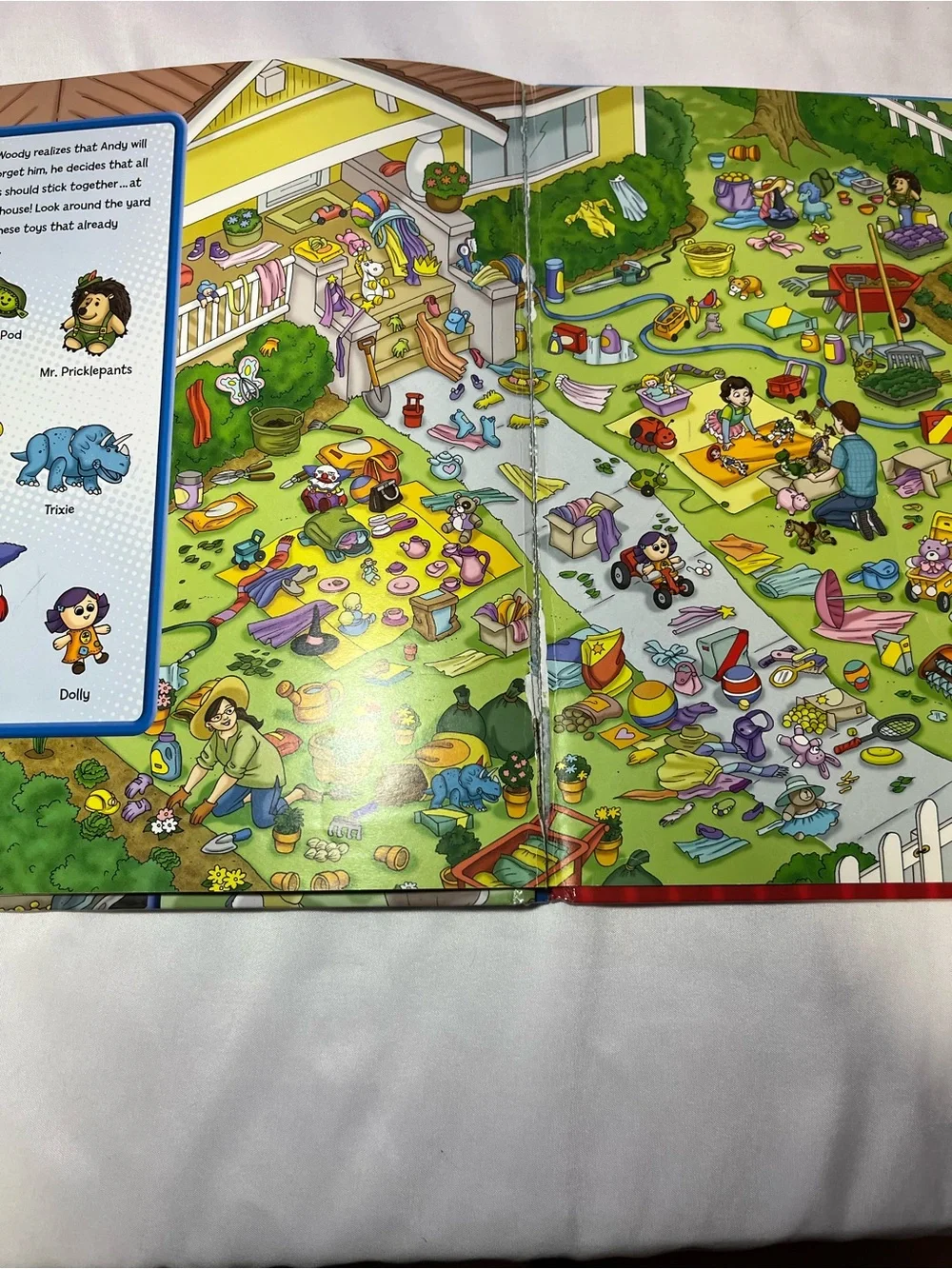 Toy Story 3 Look and Find Hardcover Book Disney Pixar 2010 1st Edition Kids